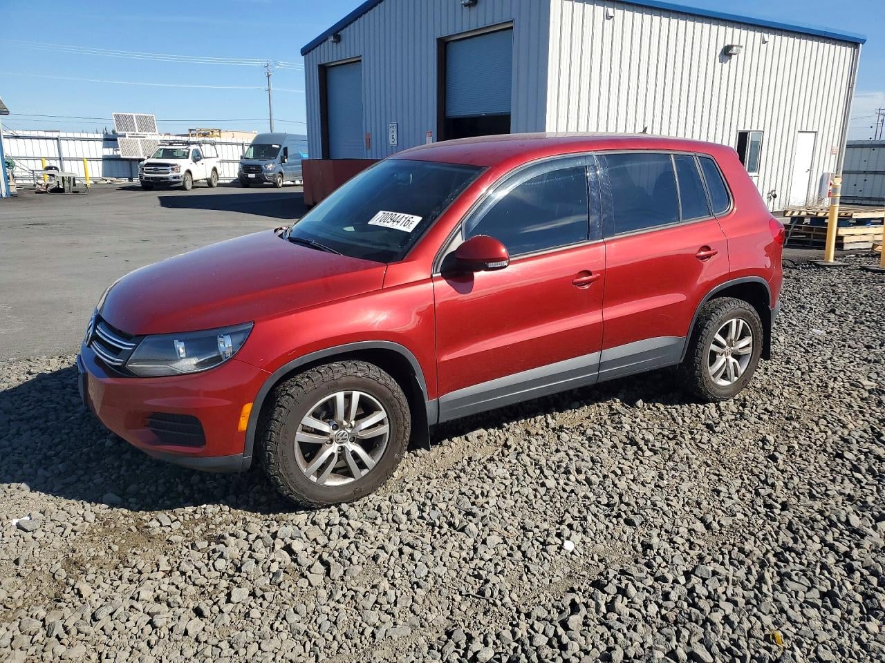 2013 VOLKSWAGEN TIGUAN S | WVGBV3AX6DW096240 | UPCARS