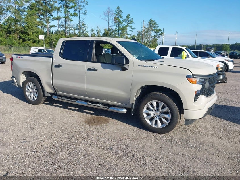2026 CHEVROLET SILVERADO 1500 4WD  SHORT BED CUSTOM | 1GCPKBEK2TZ227611 | UPCARS