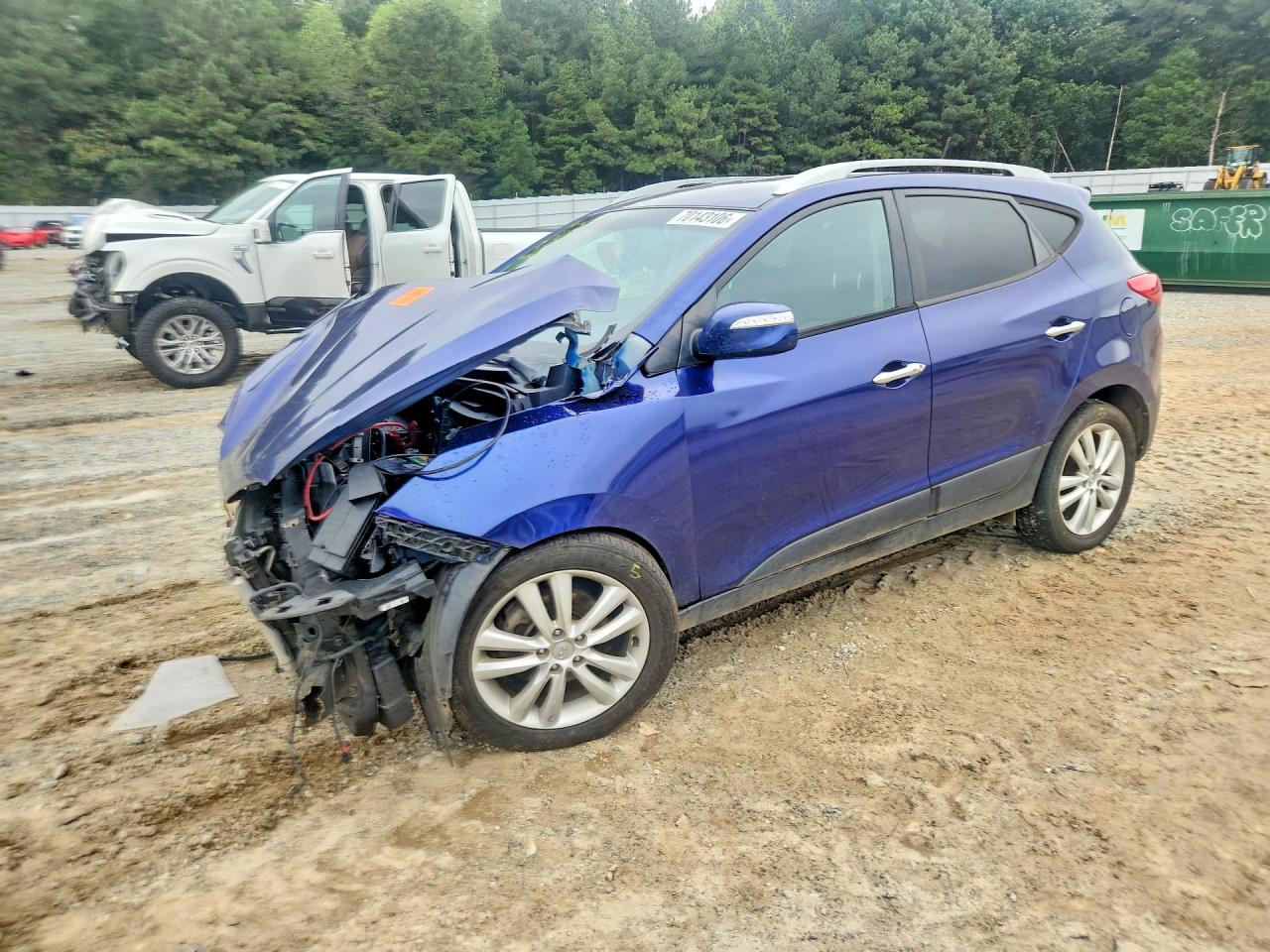 2013 HYUNDAI TUCSON LIMITED | KM8JU3AC4DU573898 | UPCARS