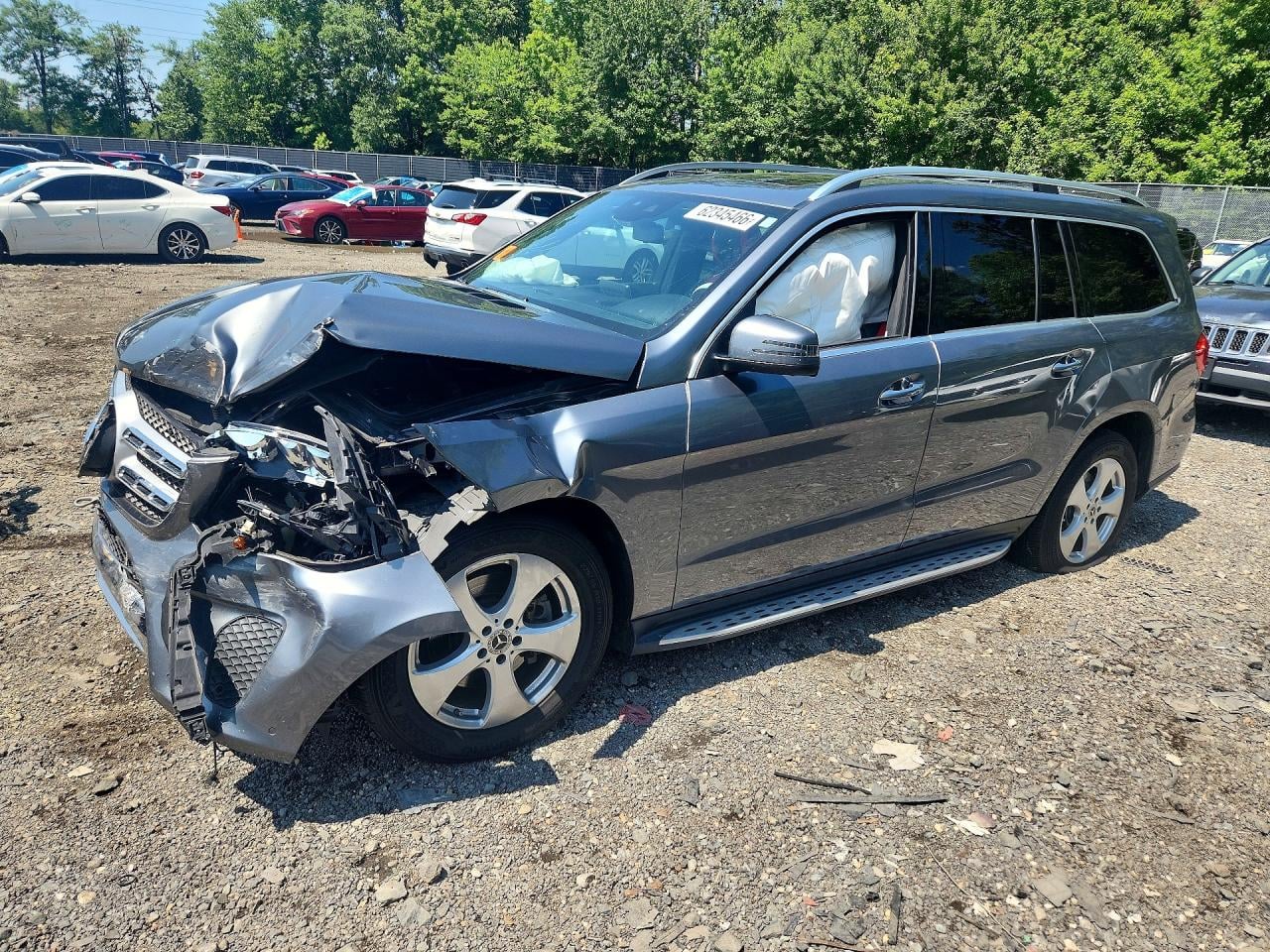 2017 MERCEDES-BENZ GLS-CLASS 450 4MATIC | 4JGDF6EE9HA984970 | UPCARS