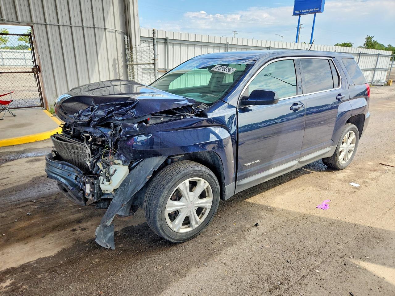 2017 GMC TERRAIN SLE | 2GKFLSEK1H6332222 | UPCARS