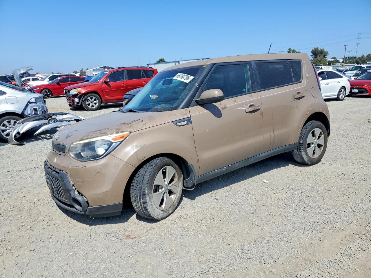 2014 KIA SOUL BASE | KNDJN2A24E7053641 | UPCARS