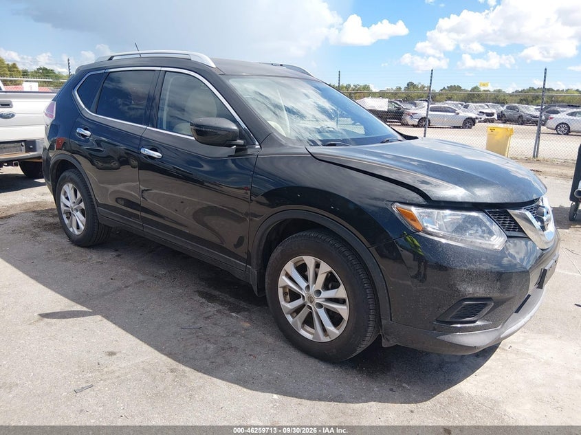 2016 NISSAN ROGUE SV | KNMAT2MT9GP596478 | UPCARS