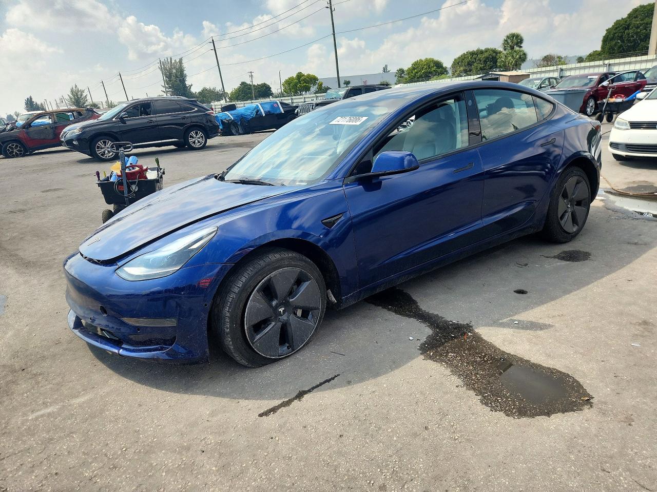 2022 TESLA MODEL 3 | 5YJ3E1EA9NF288499 | UPCARS