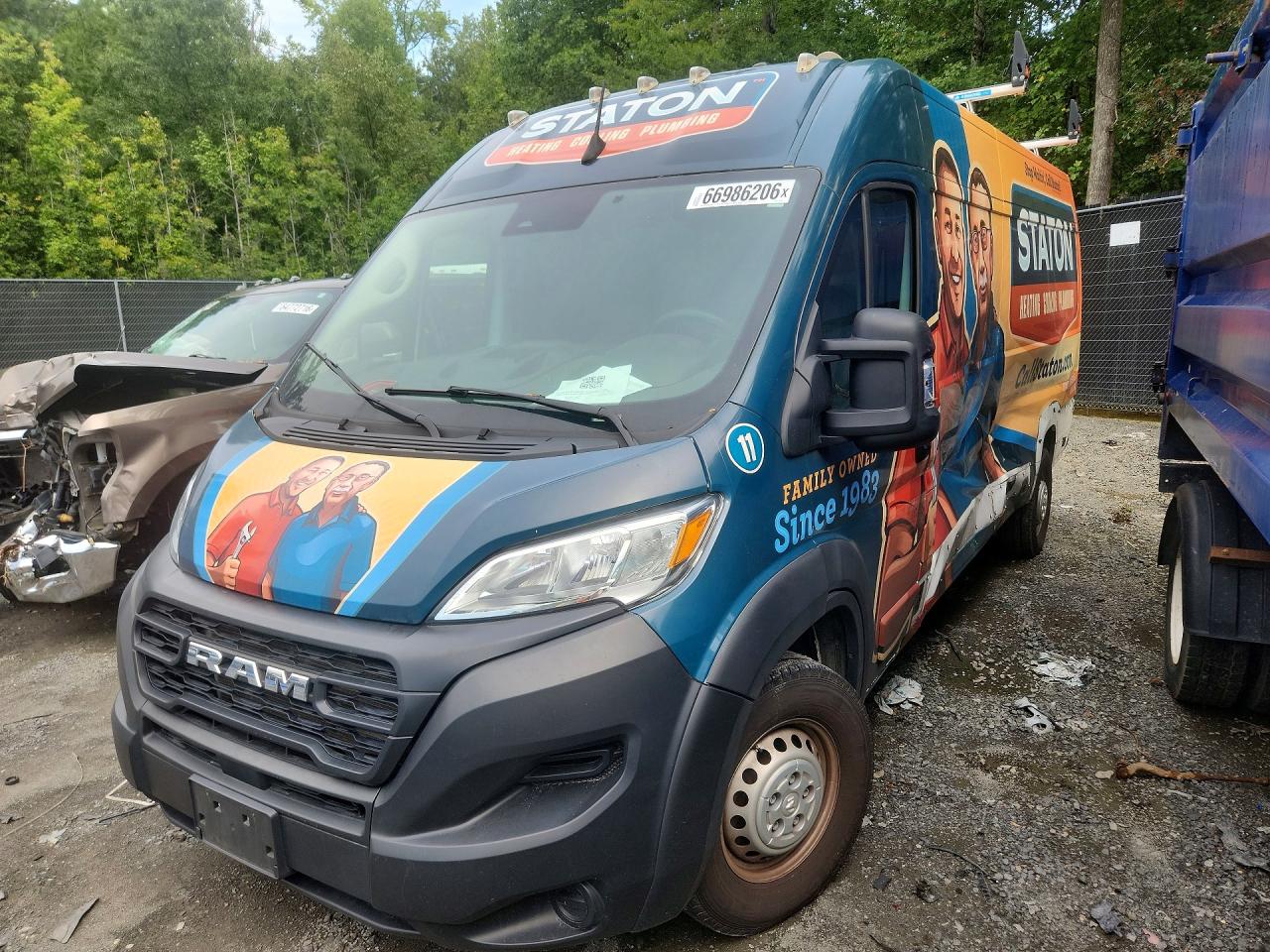 2024 RAM PROMASTER 3500 HIGH | 3C6MRVJG5RE139553 | UPCARS