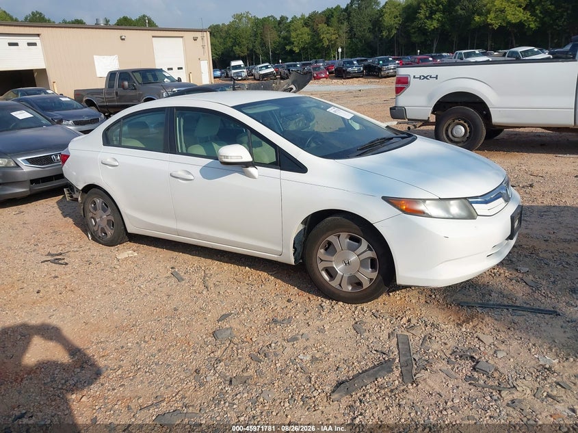 2012 HONDA CIVIC HYBRID | JHMFB4F21CS009754 | UPCARS