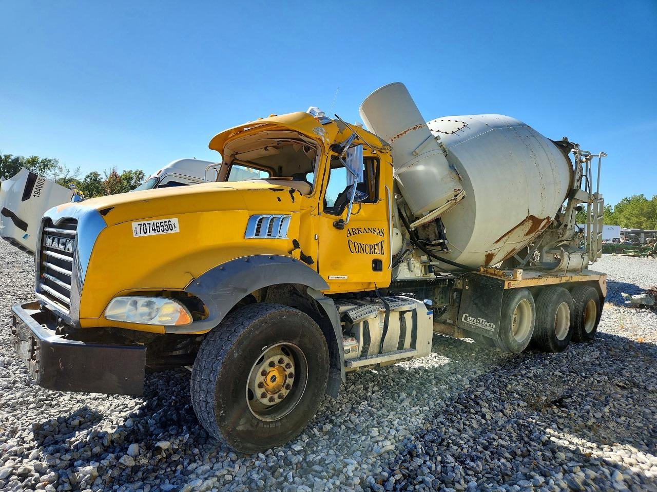 2021 MACK GRANITE READY MIX TRUCK | 1M2GR2NC6MM001909 | UPCARS