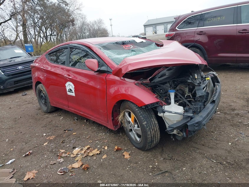 2014 HYUNDAI ELANTRA SE | KMHDH4AE4EU110816 | UPCARS