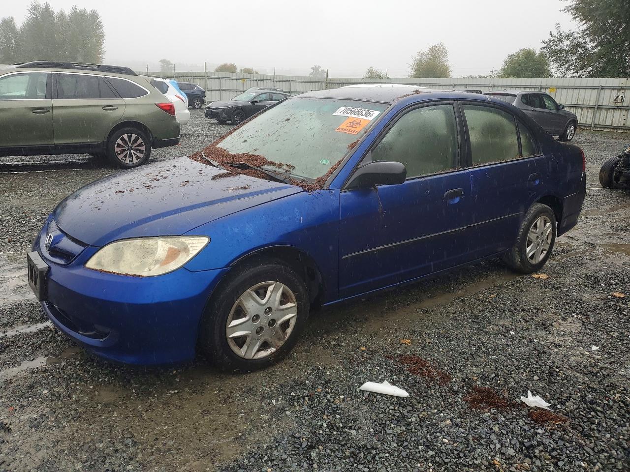 2004 HONDA CIVIC DX VP | 2HGES16394H573425 | UPCARS