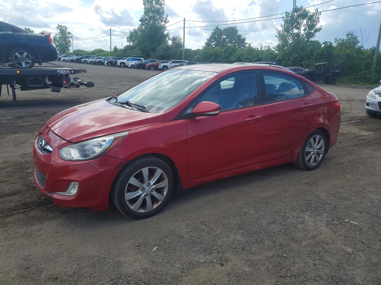 2013 HYUNDAI ACCENT GLS | KMHCU4AE2DU344300 | UPCARS