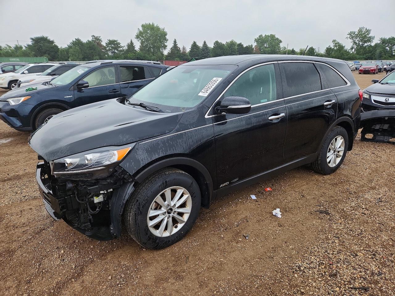 2019 KIA SORENTO LX | 5XYPGDA32KG548332 | UPCARS