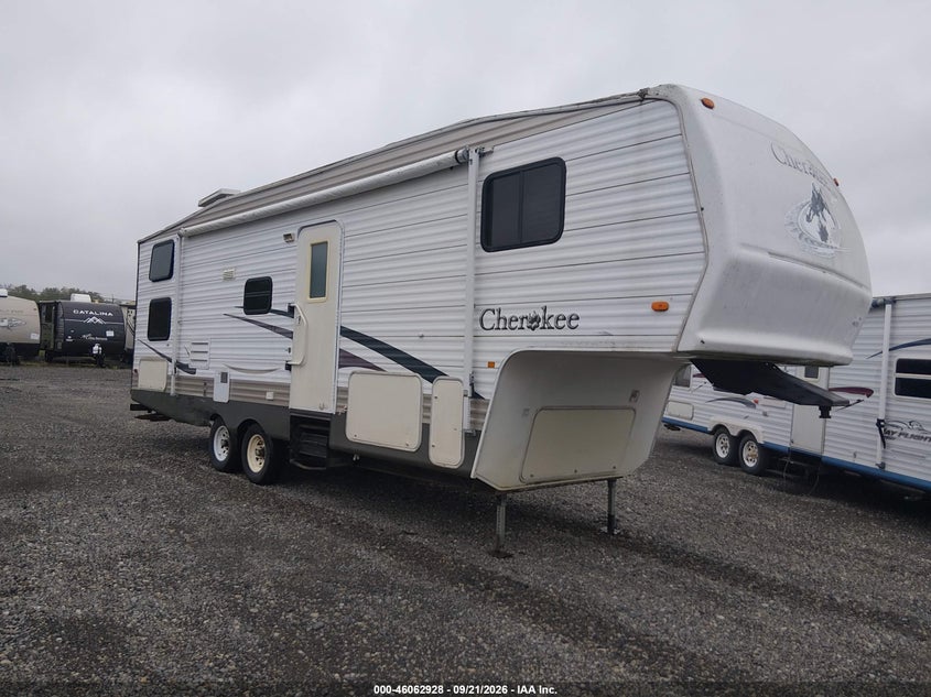 2005 FOREST RIVER CHEROKEE 5TH WHEEL 29FT | 4X4FCKE205P094994 | UPCARS