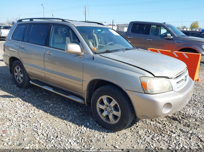 2006 TOYOTA HIGHLANDER V6 | JTEDP21A260098338 | UPCARS