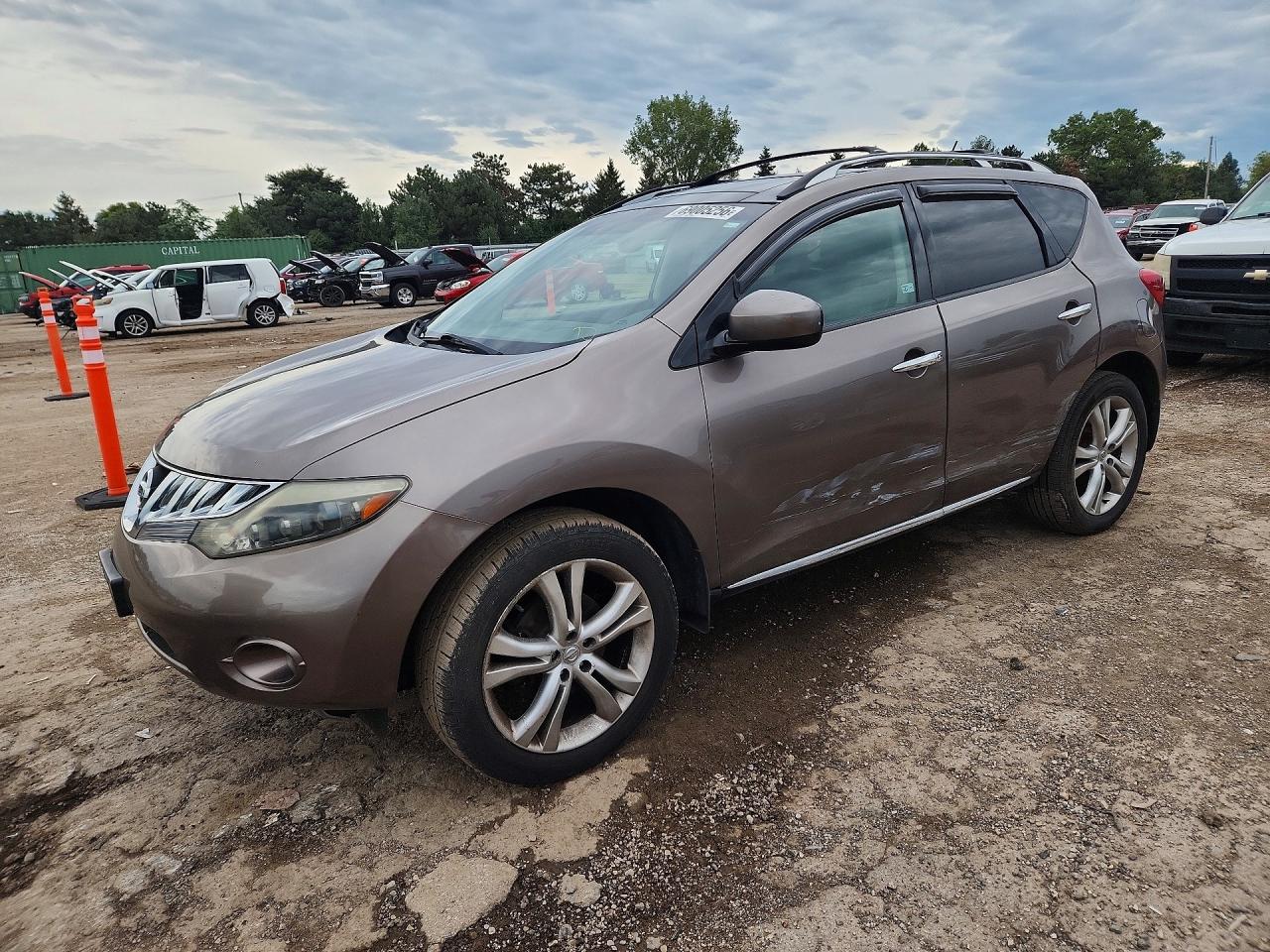 2009 NISSAN MURANO S | JN8AZ18W09W150066 | UPCARS