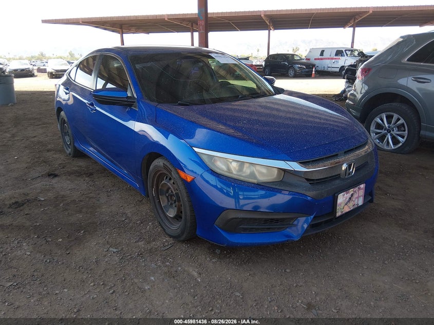 2016 HONDA CIVIC LX | 19XFC2E51GE009325 | UPCARS