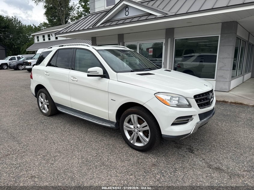 2012 MERCEDES-BENZ ML 350 4MATIC | 4JGDA5HB4CA053991 | UPCARS