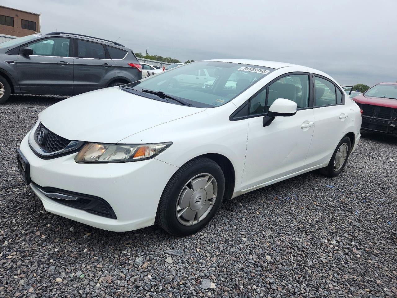 2013 HONDA CIVIC HF | 2HGFB2F67DH530643 | UPCARS
