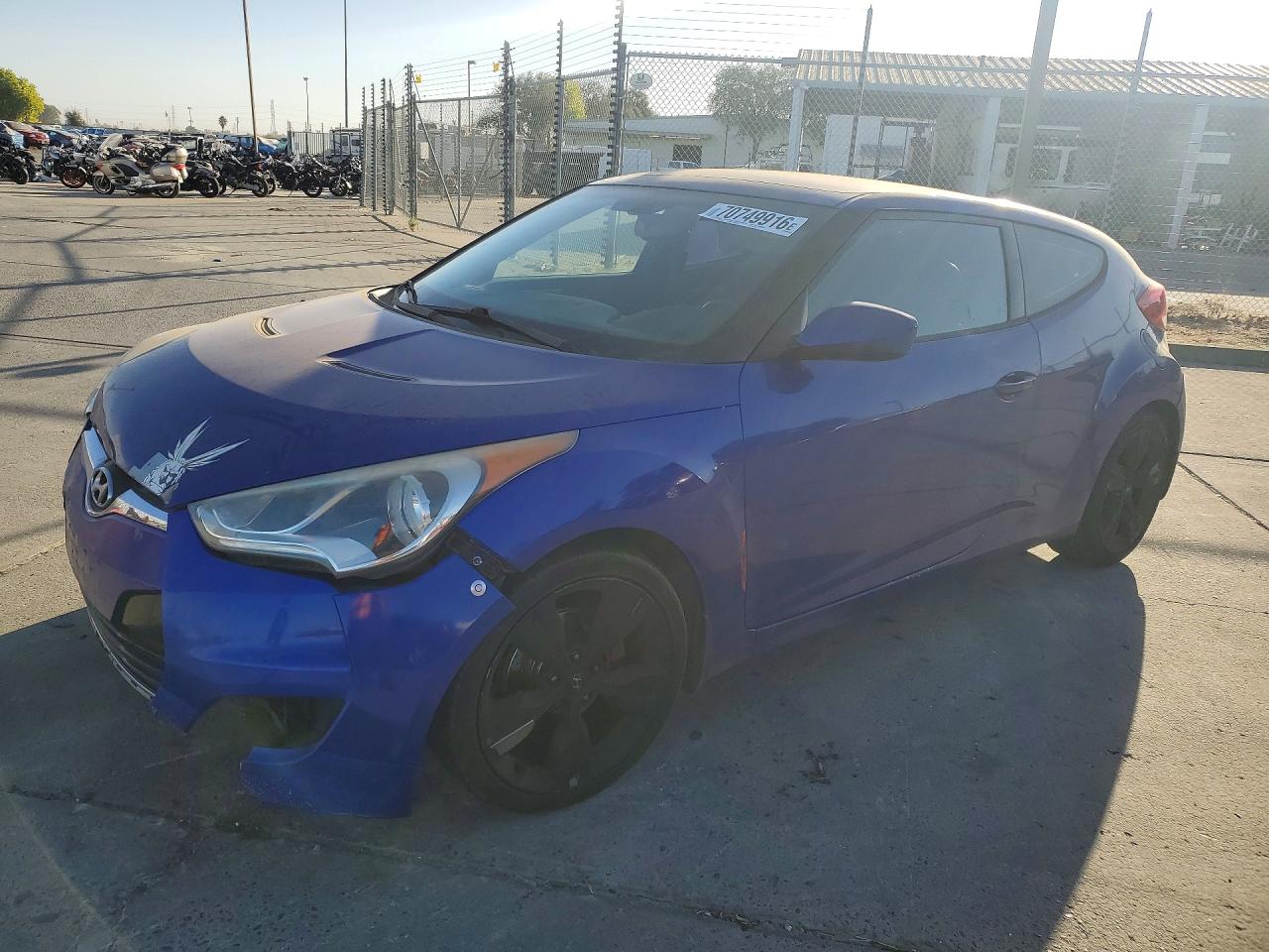 2012 HYUNDAI VELOSTER BASE | KMHTC6AD8CU053160 | UPCARS