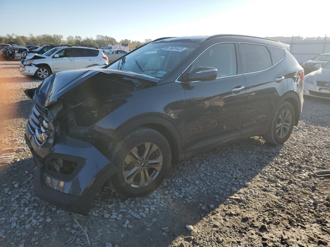 2016 HYUNDAI SANTA FE | 5XYZU3LB9GG341296 | UPCARS