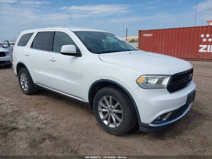 2016 DODGE DURANGO SPECIAL SERVICE | 1C4SDJFT2GC433039 | UPCARS