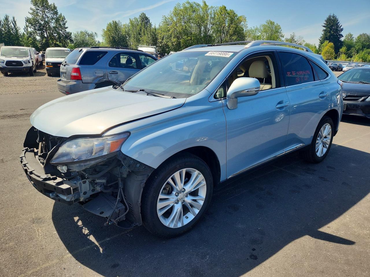 2010 LEXUS RX 450H | JTJBC1BA8A2409331 | UPCARS