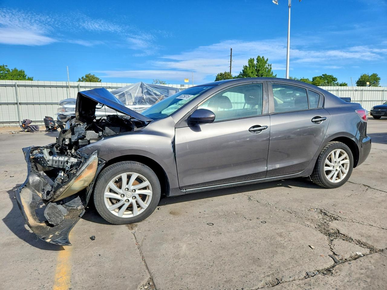 2012 MAZDA 3 I | JM1BL1V71C1596195 | UPCARS