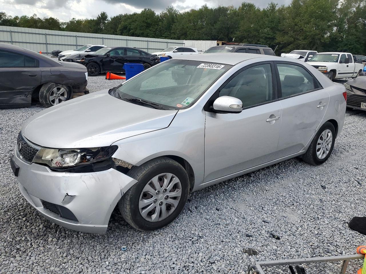 2010 KIA FORT EX | KNAFU4A22A5116677 | UPCARS