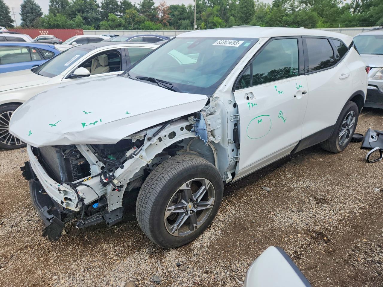 2023 CHEVROLET BLAZER 2LT | 3GNKBHR4XPS213605 | UPCARS