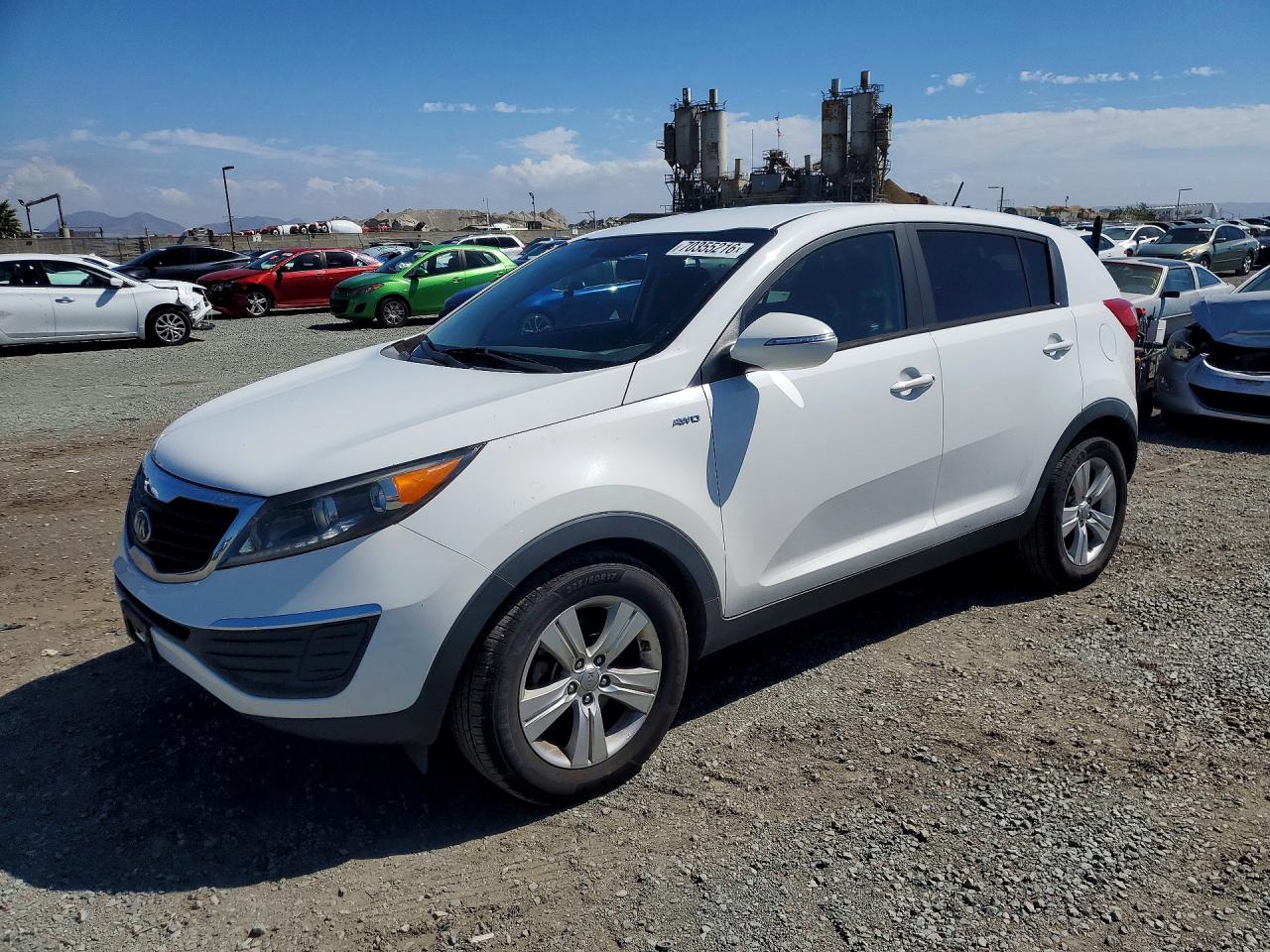 2013 KIA SPORTAGE LX | KNDPBCA28D7467254 | UPCARS