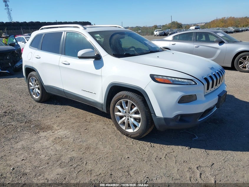 2015 JEEP CHEROKEE LIMITED | 1C4PJMDS8FW757958 | UPCARS