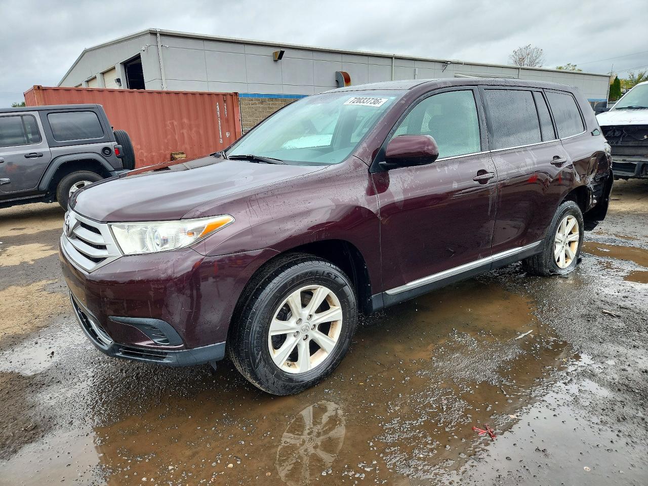 2013 TOYOTA HIGHLANDER BASE | 5TDBK3EH4DS194019 | UPCARS
