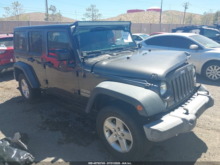 2016 JEEP WRANGLER UNLIMITED SPORT | 1C4BJWDG0GL308486 | UPCARS
