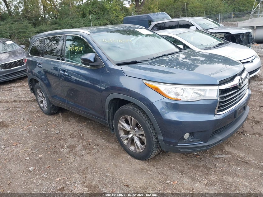 2015 TOYOTA HIGHLANDER XLE V6 | 5TDJKRFH3FS208539 | UPCARS