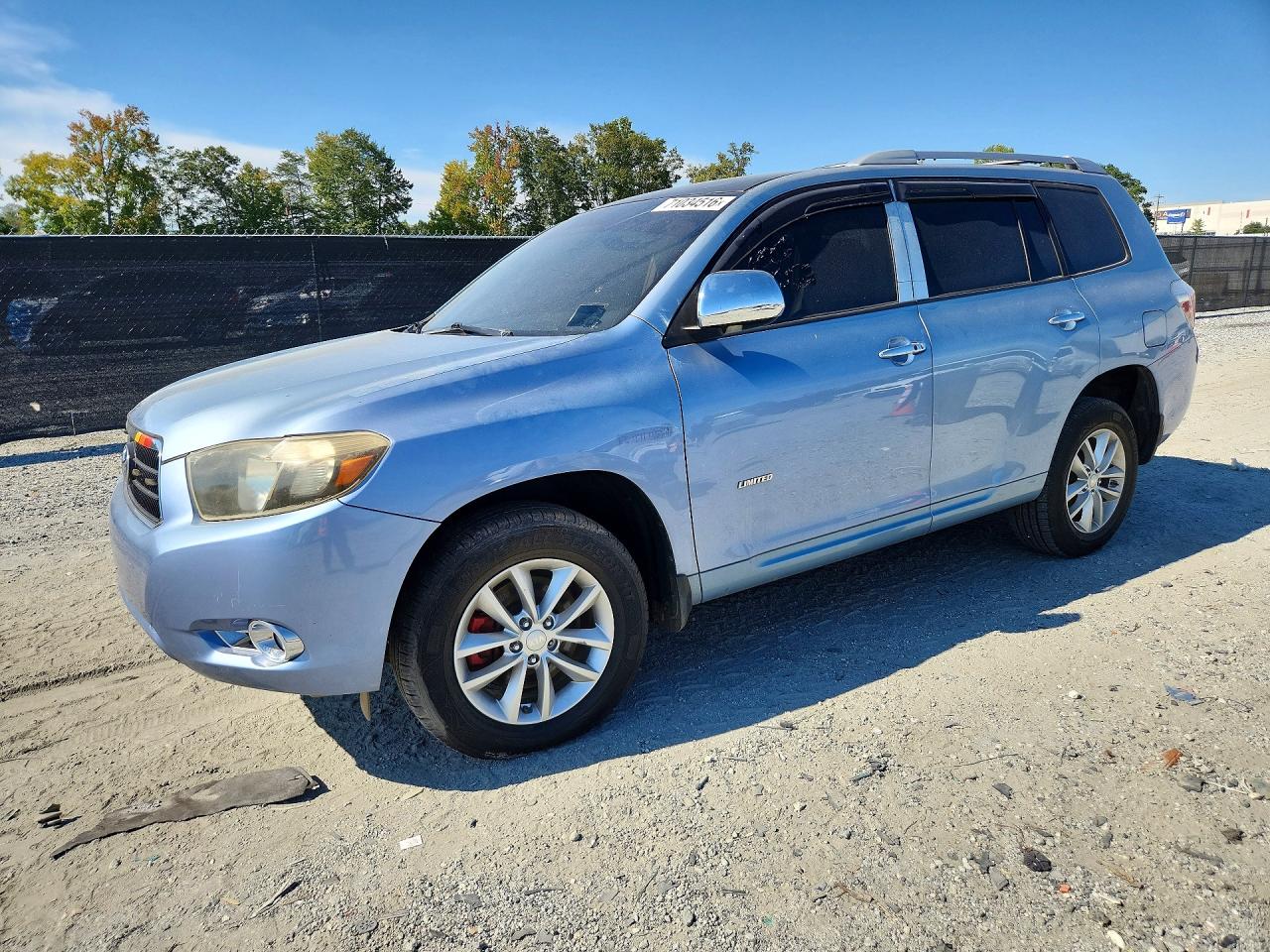 2008 TOYOTA HIGHLANDER HYBRID LIMITED | JTEEW44A982016417 | UPCARS