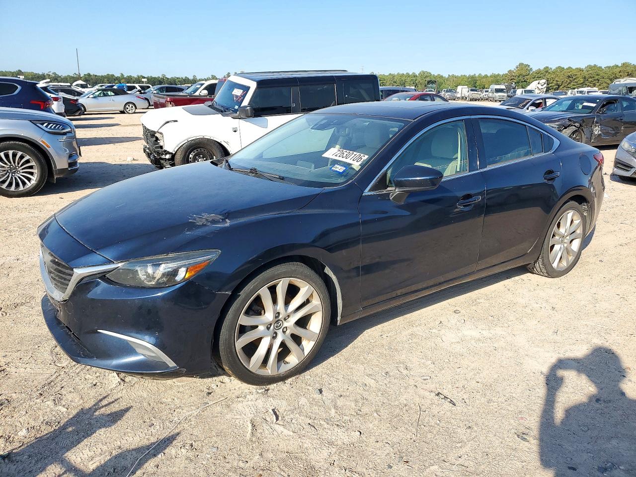 2016 MAZDA MAZDA6 I TOURING | JM1GJ1T50G1437736 | UPCARS