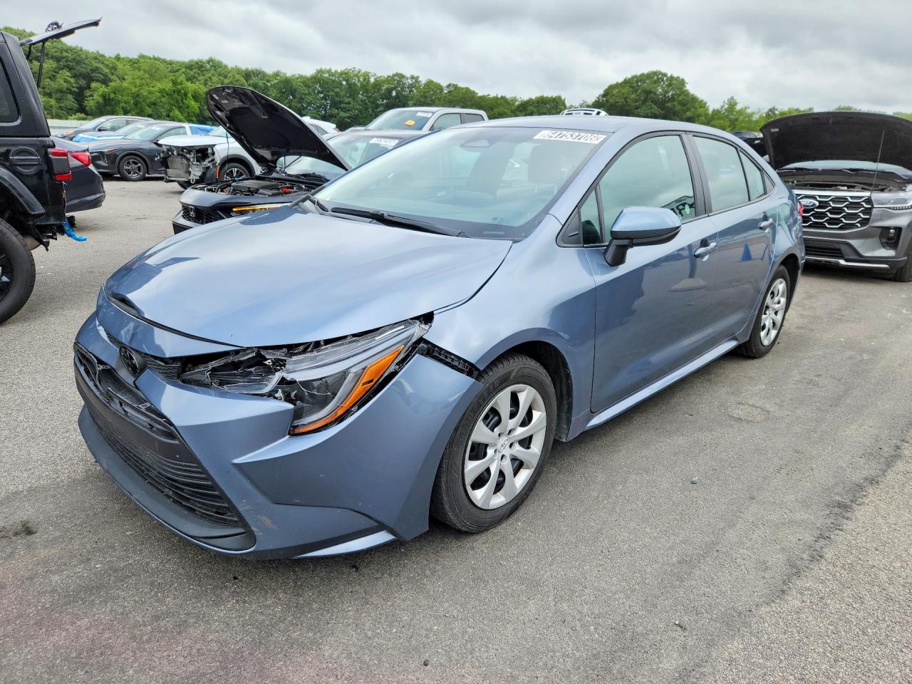 2025 TOYOTA COROLLA LE | 5YFB4MDE3SP300652 | UPCARS