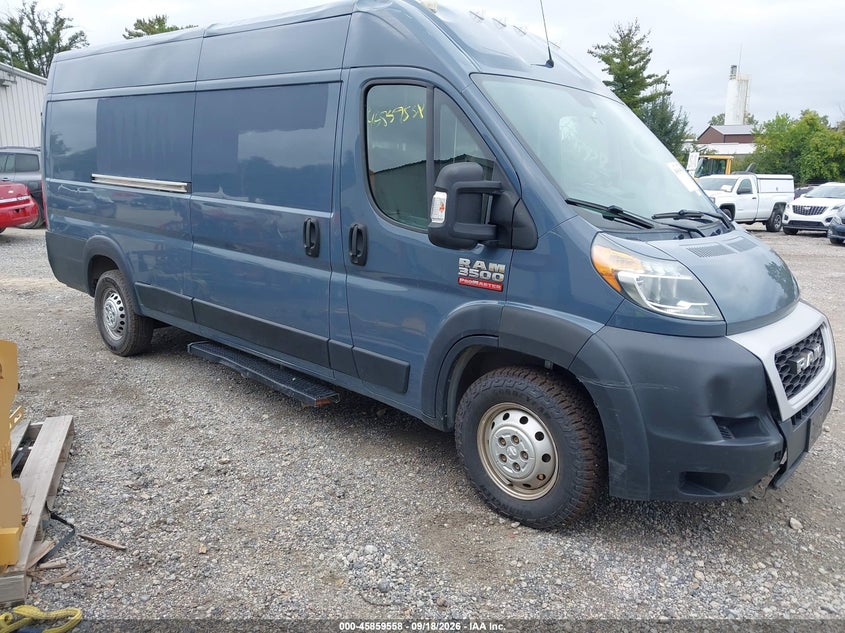 2020 RAM PROMASTER 3500 CARGO VAN HIGH ROOF 159 WB EXT | 3C6URVJG2LE108185 | UPCARS