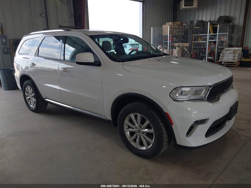 2021 DODGE DURANGO SXT PLUS AWD | 1C4RDJAG9MC740695 | UPCARS