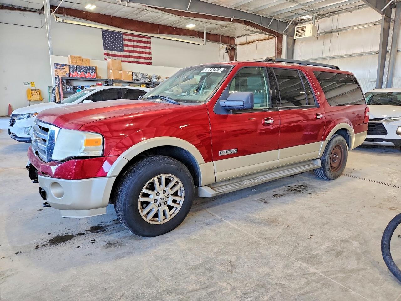 2007 FORD EXPEDITION EL EDDIE BAUER | 1FMFK18587LA91503 | UPCARS