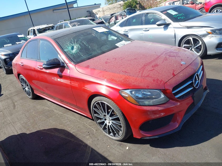 2016 MERCEDES-BENZ C 300 SPORT | 55SWF4JB4GU153040 | UPCARS