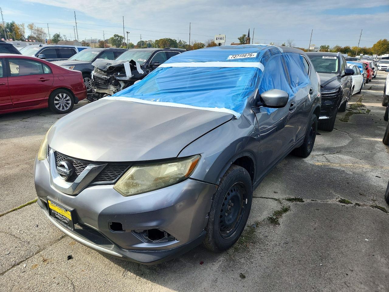 2016 NISSAN ROGUE S | KNMAT2MV7GP645839 | UPCARS