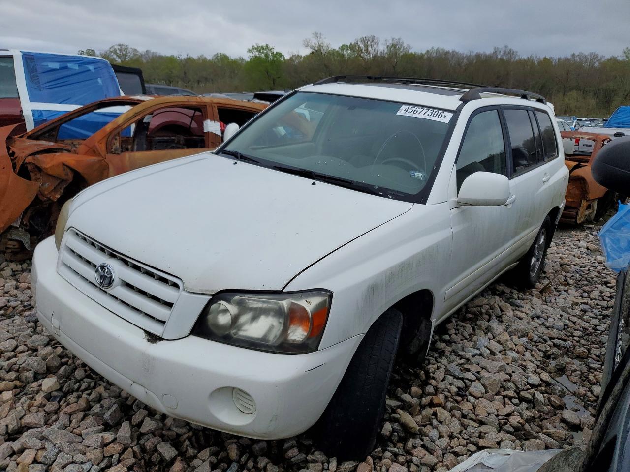 2007 TOYOTA HIGHLANDER SPORT | JTEDP21A470127520 | UPCARS