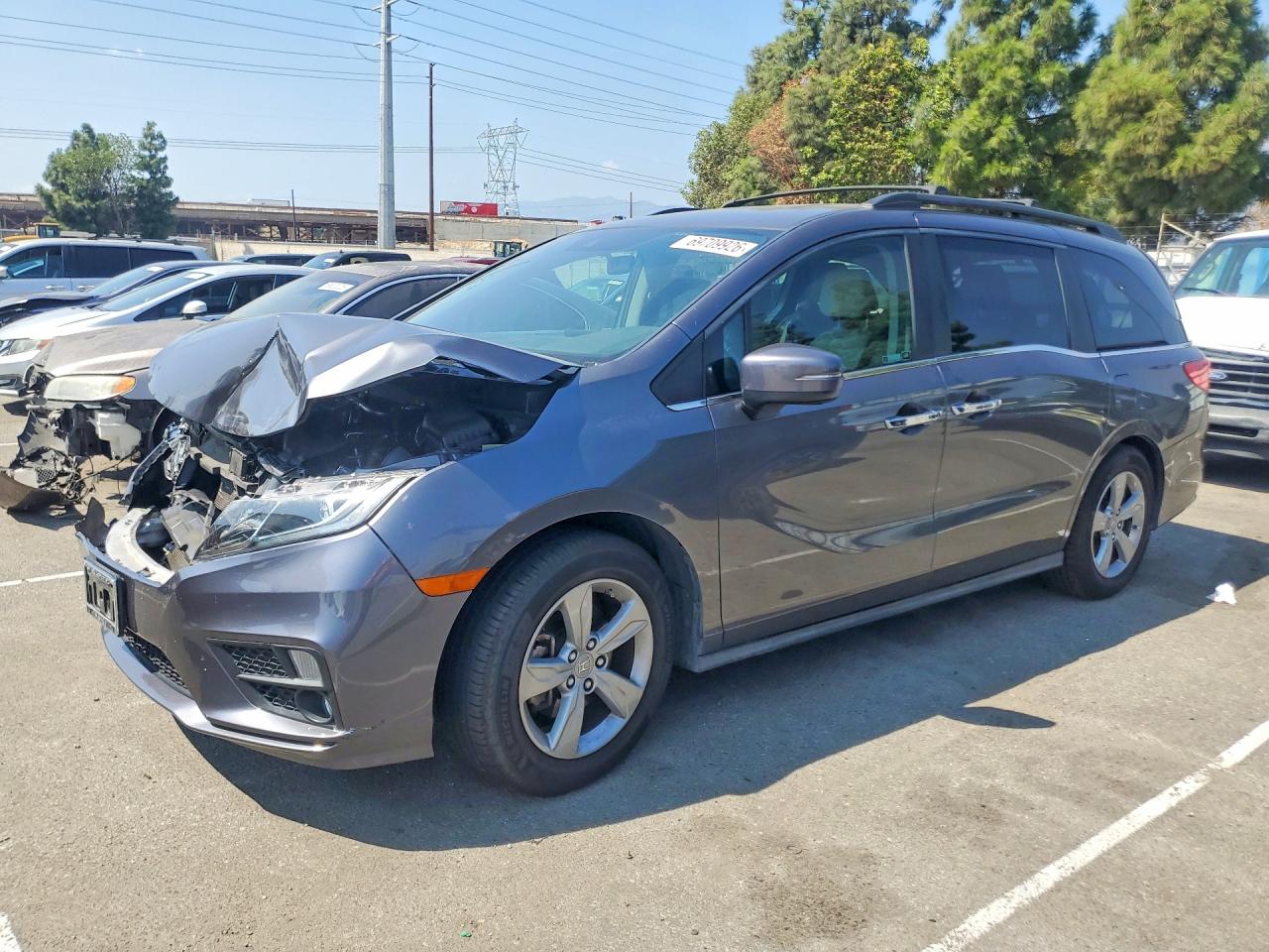 2019 HONDA ODYSSEY EXL | 5FNRL6H74KB033252 | UPCARS