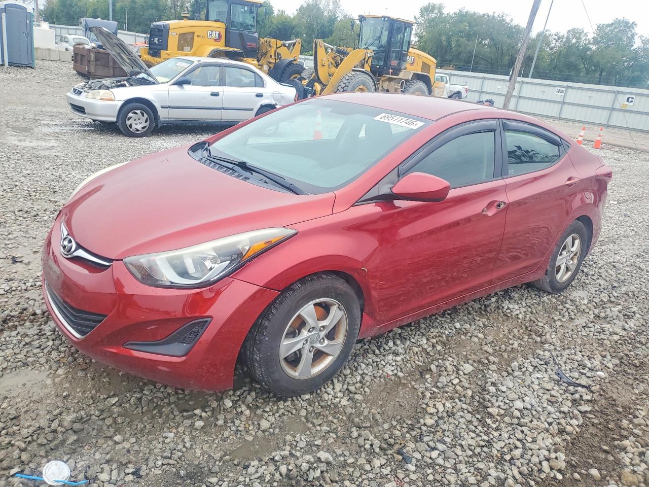 2014 HYUNDAI ELANTRA SE | 5NPDH4AE0EH535206 | UPCARS