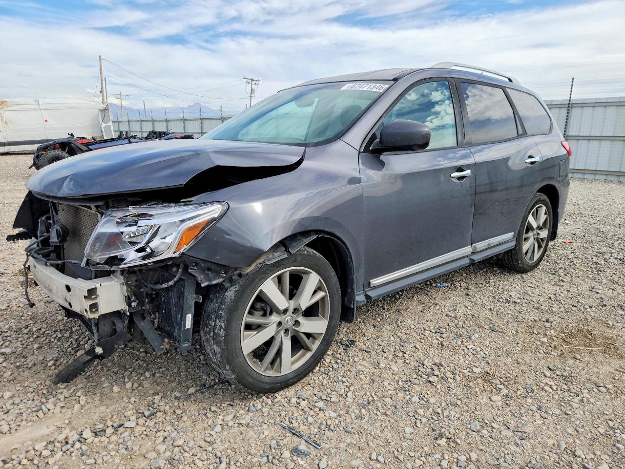 2014 NISSAN PATHFINDER PLATINUM | 5N1AR2MMXEC703223 | UPCARS