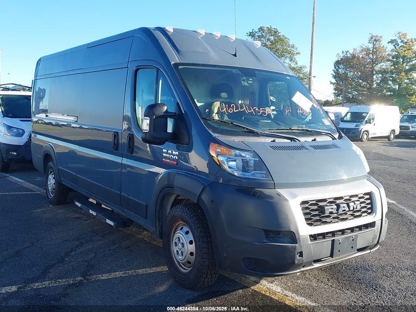 2020 RAM PROMASTER 3500 CARGO VAN HIGH ROOF 159 WB EXT | 3C6URVJG0LE124725 | UPCARS