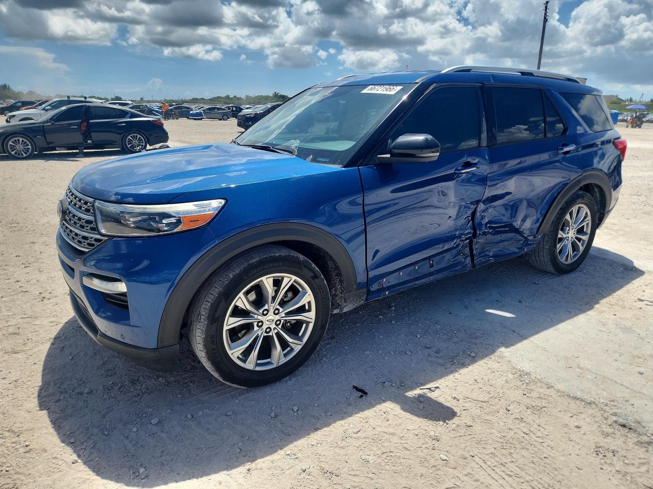 2021 FORD EXPLORER LIMITED | 1FMSK7FH1MGB07186 | UPCARS
