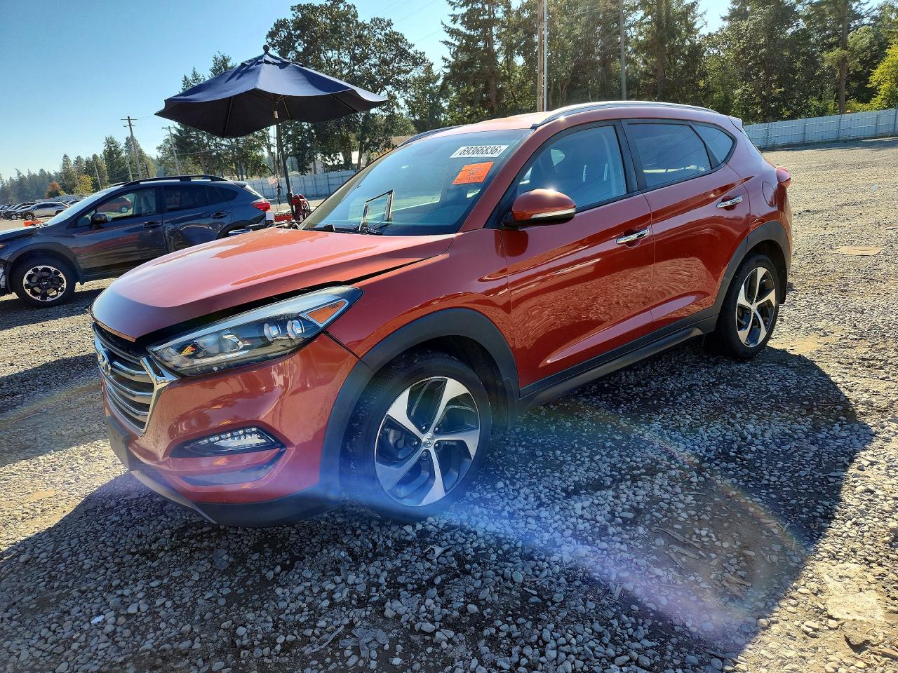 2016 HYUNDAI TUCSON LIMITED | KM8J3CA25GU143487 | UPCARS