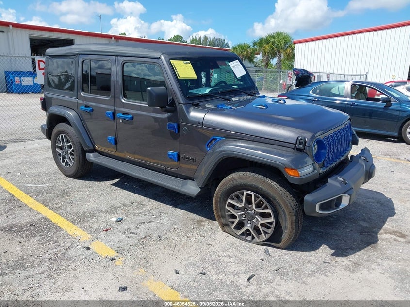 2025 JEEP WRANGLER 4-DOOR SAHARA 4X4 | 1C4PJXEN2SW552334 | UPCARS