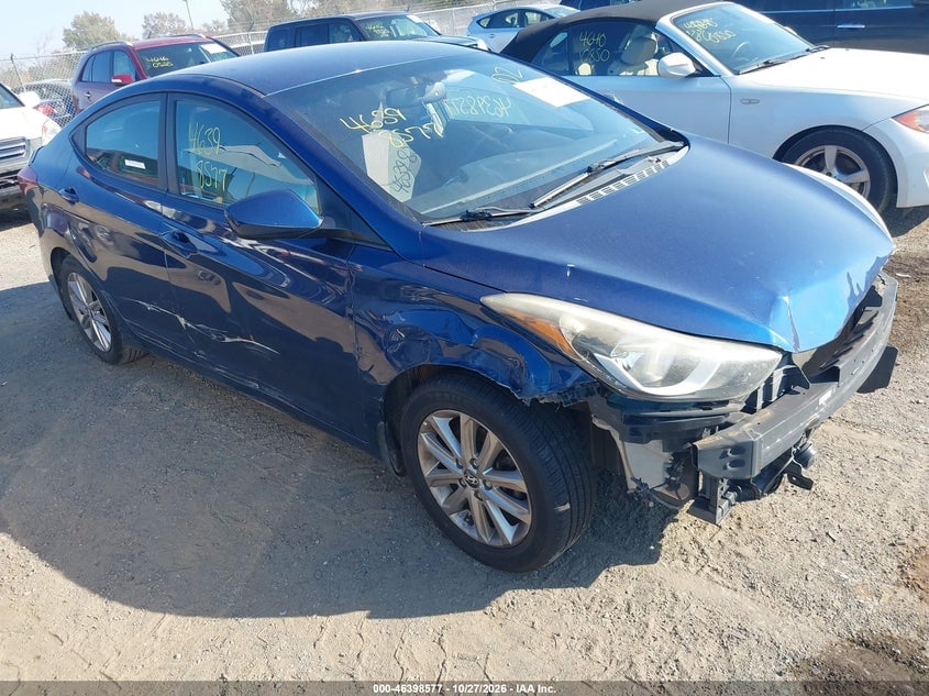 2015 HYUNDAI ELANTRA SE | 5NPDH4AE2FH612613 | UPCARS